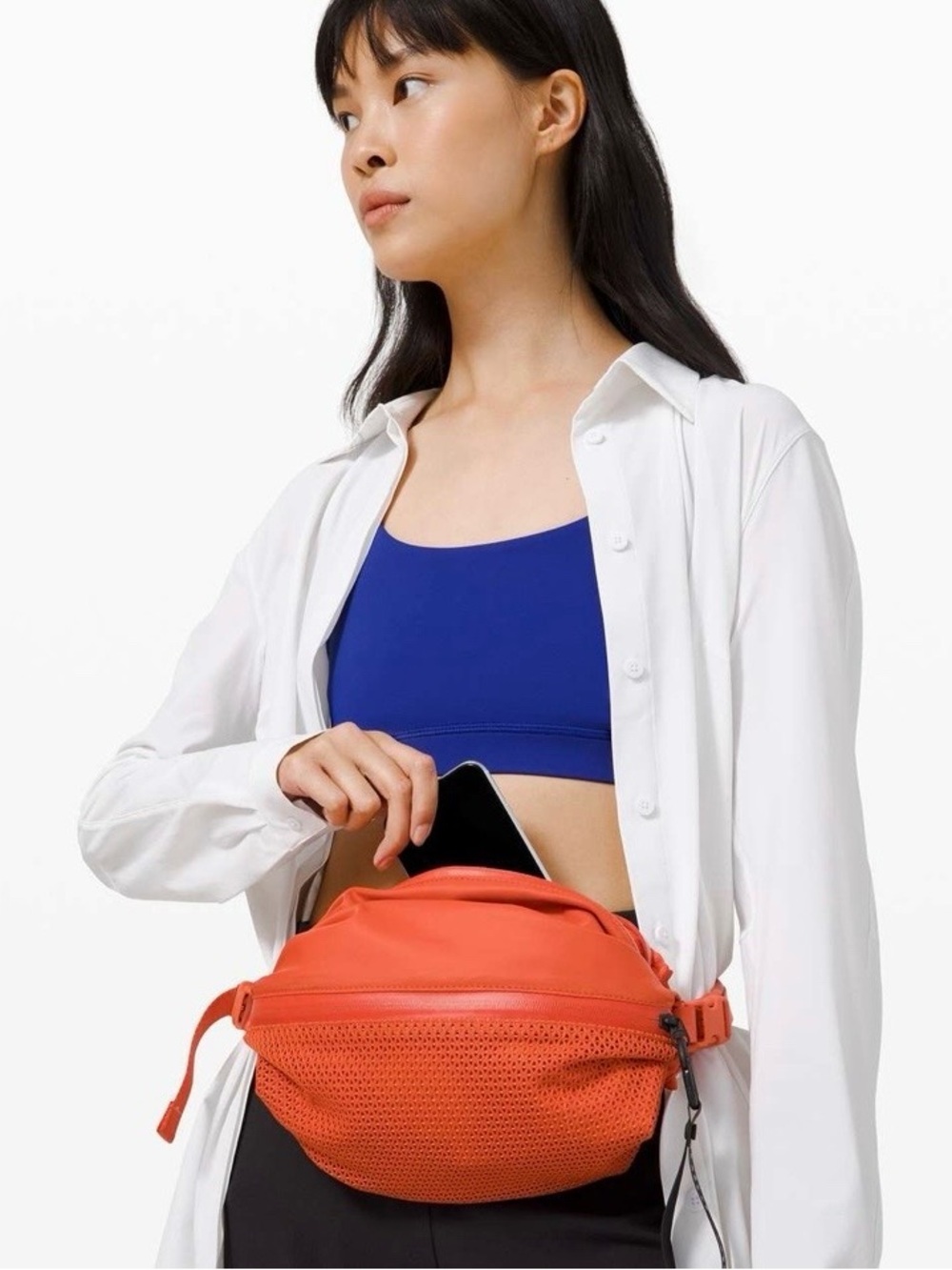 Lululemon All Hours Belt Bag in Brick